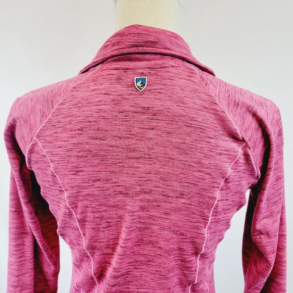 Kuhl 1/2 Zip Pink Pullover Sweater/Baselayer Small - Picture 5 of 6